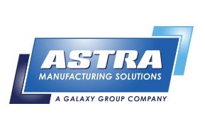 Astra Manufacturing Solutions blue company logo